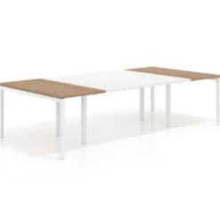 Mesa de cabecera kube para bench 142 estructura blanca