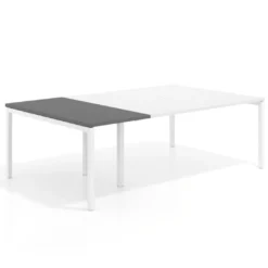 Mesa de cabecera kube para bench 142 estructura blanca