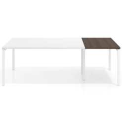Mesa de cabecera kube para bench 142 estructura blanca