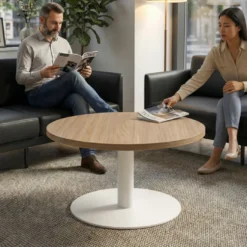 Mesa de centro Atrium estructura blanca