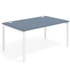 Mesa de dirección Kube fondo 100cm estructura blanca