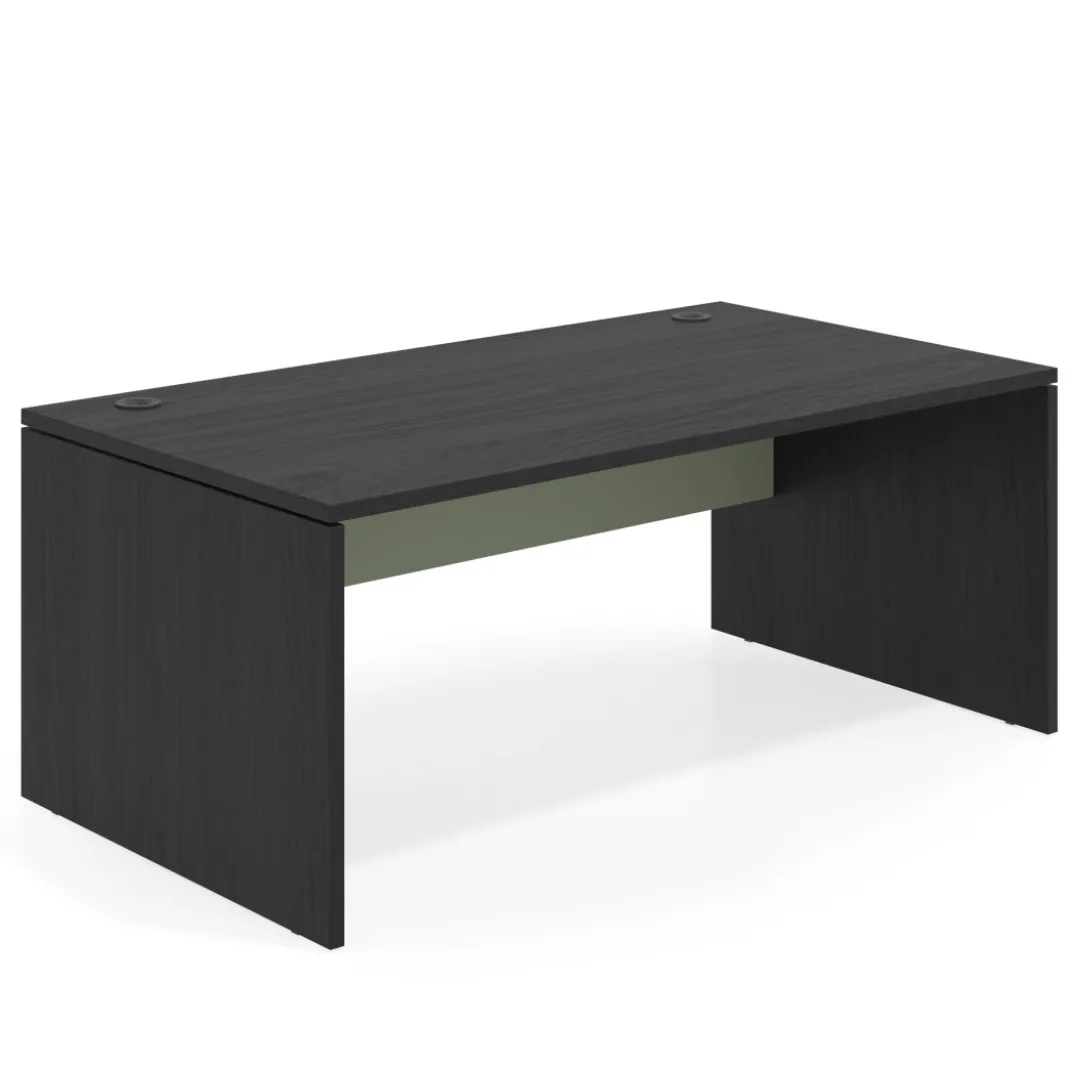 Mesa de Dirección Work Plus fondo 100 estructura bocamina
