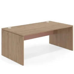 Mesa de Dirección Work Plus fondo 100 estructura naturale
