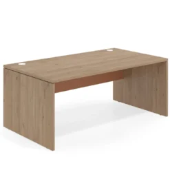 Mesa de Dirección Work Plus fondo 100 estructura naturale