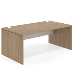 Mesa de Dirección Work Plus fondo 100 estructura naturale