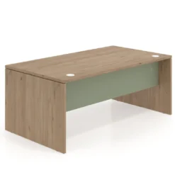 Mesa de Dirección Work Plus fondo 100 estructura naturale