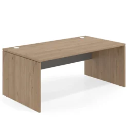 Mesa de Dirección Work Plus fondo 100 estructura naturale