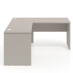 Mesa de Escritorio con ala Work Plus fondo 60 diseño rayado