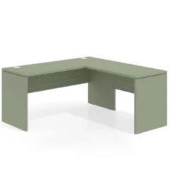 Mesa de Escritorio con ala Work Plus fondo 60 diseño rayado