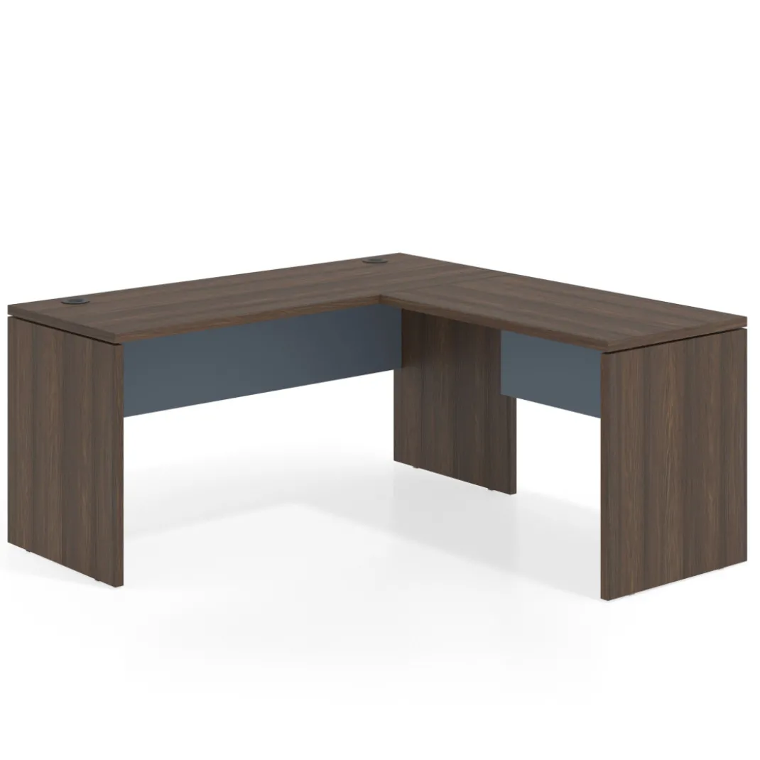 Mesa de Escritorio con ala Work Plus fondo 60 estructura mistral