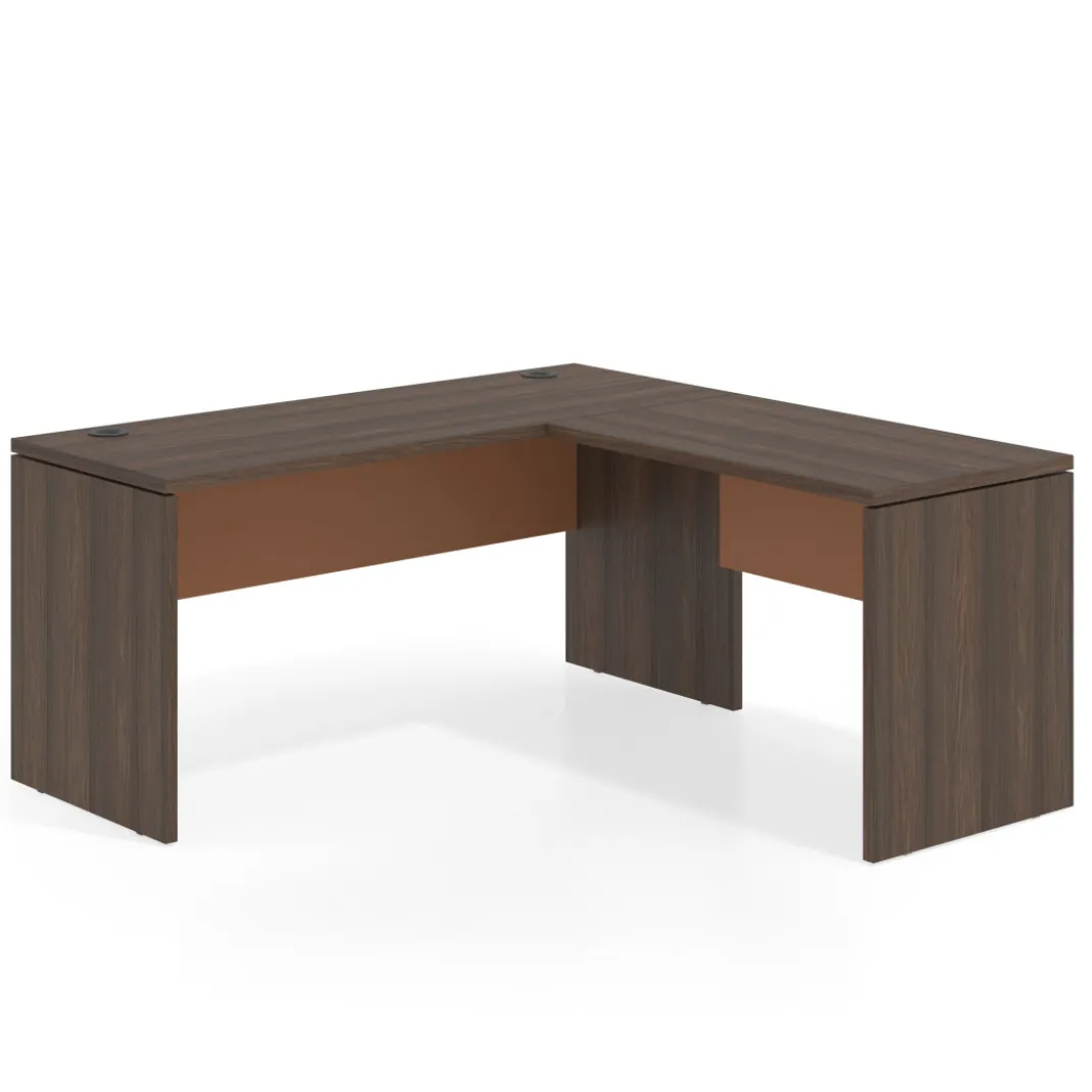 Mesa de Escritorio con ala Work Plus fondo 60 estructura mistral