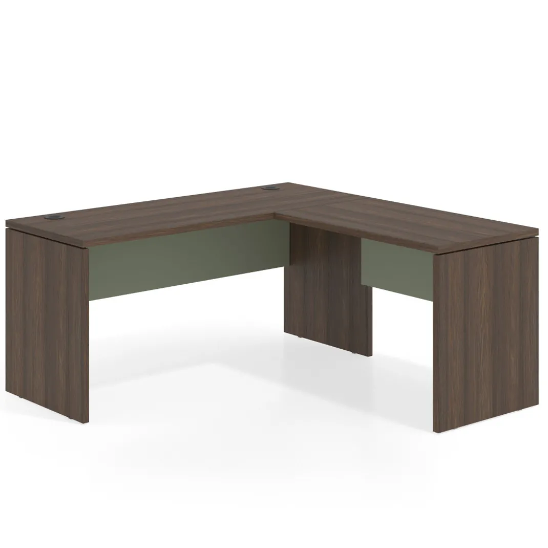 Mesa de Escritorio con ala Work Plus fondo 60 estructura mistral
