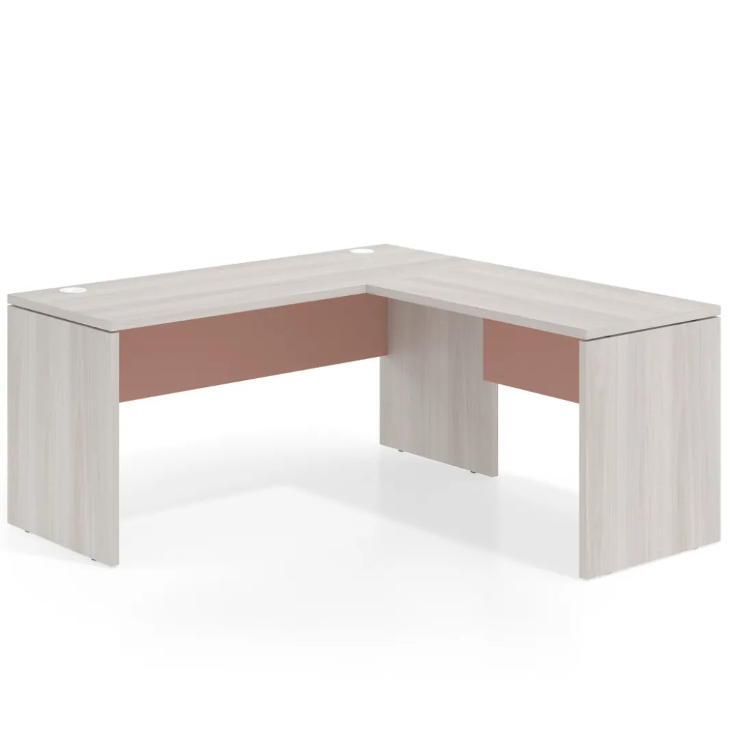 Mesa de Escritorio con ala Work Plus fondo 60 estructura california