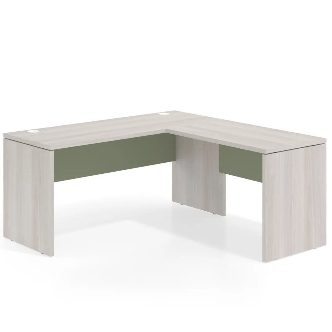 Mesa de Escritorio con ala Work Plus fondo 60 estructura california