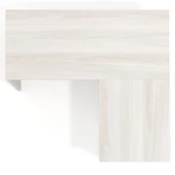 Mesa de escritorio con cajones Work fondo 60, frontales metal, estructura bicolor