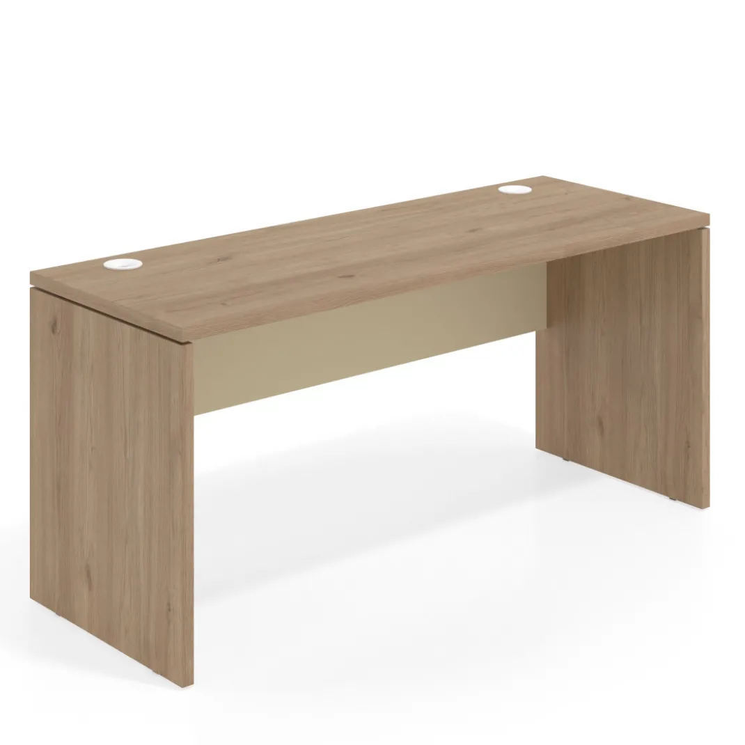Mesa de Escritorio Estrecha Work Plus fondo 60 estructura naturale