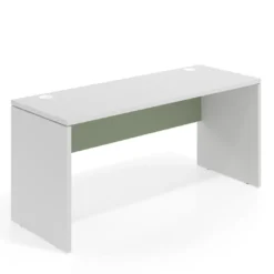 Mesa de Escritorio Estrecha Work Plus fondo 60 estructura blanco mate