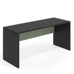 Mesa de Escritorio Estrecha Work Plus fondo 60 estructura bocamina