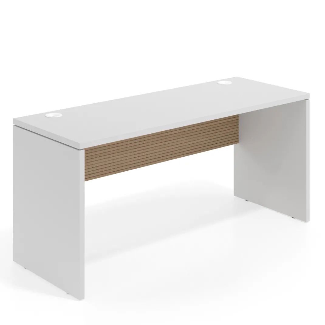 Mesa de Escritorio Estrecha Work Plus fondo 60 diseño rayado