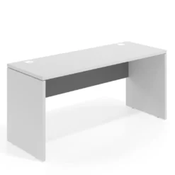 Mesa de Escritorio Estrecha Work Plus fondo 60 estructura blanco mate