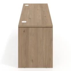 Mesa de Escritorio Estrecha Work Plus fondo 60 estructura naturale
