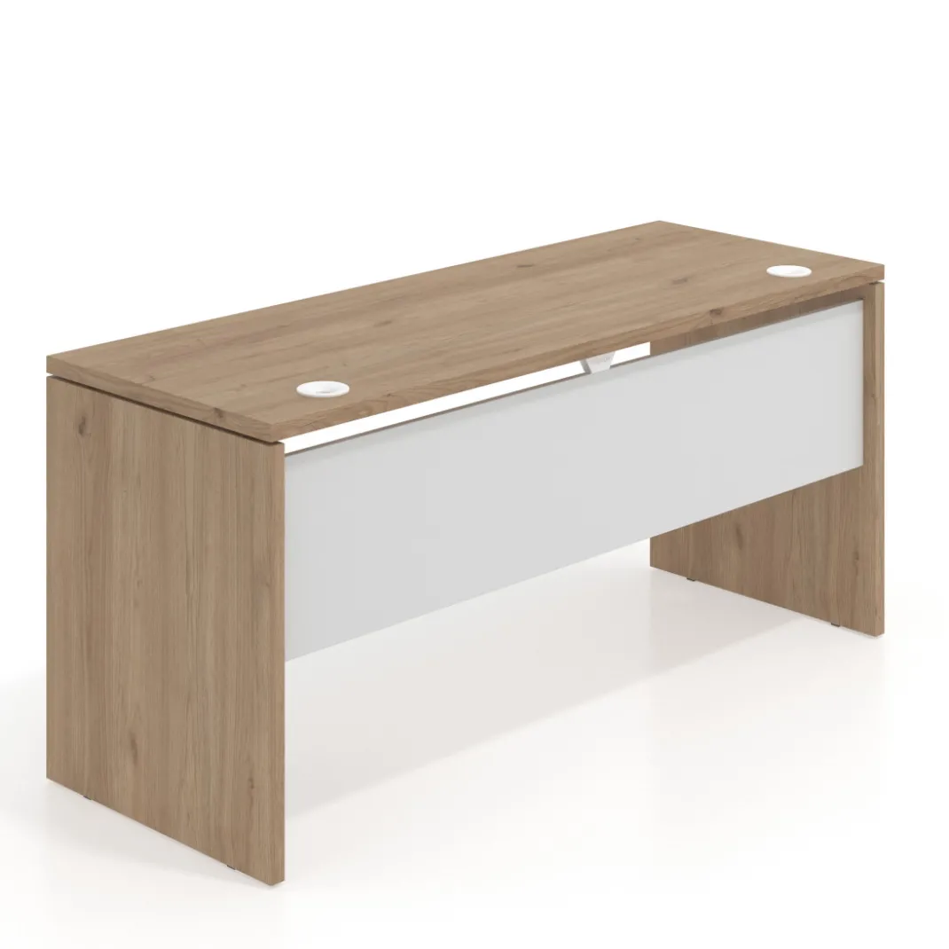 Mesa de Escritorio Estrecha Work Plus fondo 60 estructura naturale