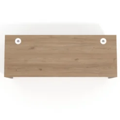 Mesa de Escritorio Estrecha Work Plus fondo 60 estructura naturale