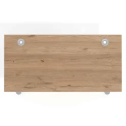 Mesa de Escritorio pata en T, fondo 68cm, estructura aluminio, sobre recto