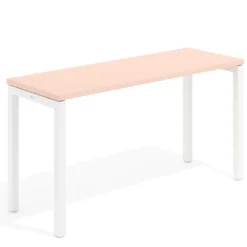 Mesa de formación fondo 50cm Kube estructura blanco