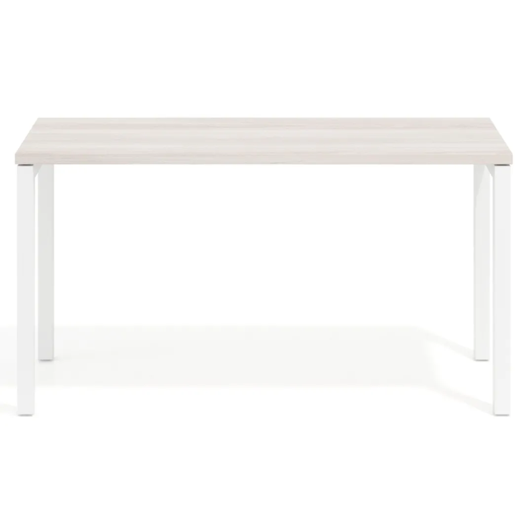Mesa de formación fondo 50cm Kube estructura blanco