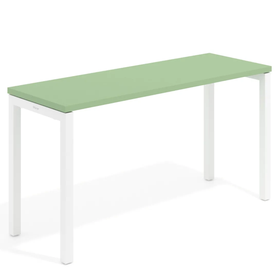 Mesa de formación fondo 50cm Kube estructura blanco