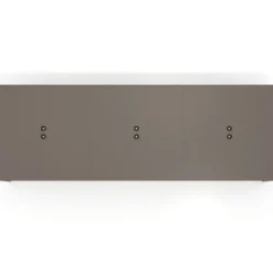 Mesa de juntas rectangular triple fondo 166 cm, estructura negra