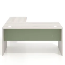 Mesa de Oficina con cajones Work Plus fondo 80, frontales de metal estructura california