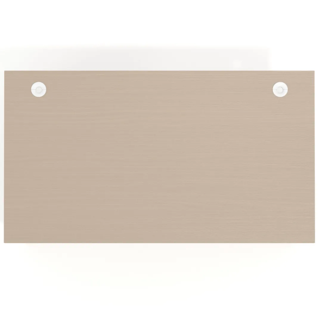 Mesa de oficina ejecutiva Arki, patas de madera, fondo 100cm