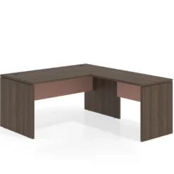 Mesa de Oficina en L Work Plus fondo 80 estructura mistral