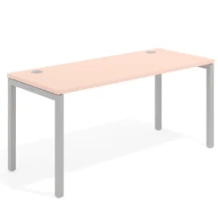 Mesa de oficina Kube fondo 68cm estructura aluminio