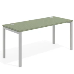 Mesa de oficina Kube fondo 68cm estructura aluminio