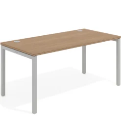 Mesa de oficina Kube fondo 80cm estructura aluminio