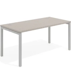 Mesa de oficina Kube fondo 80cm estructura aluminio