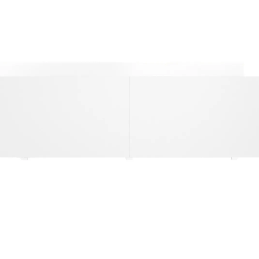 Mesa de oficina progresiva UvePro doble, fondo 100cm, estructura blanca