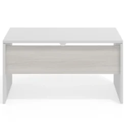 Mesa de Oficina Work fondo 60 estructura bicolor