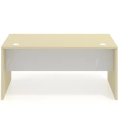 Mesa de Oficina Work Plus fondo 80 diseño bicolor