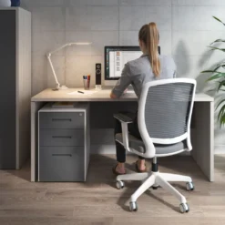 Mesa de Oficina Work Plus fondo 68 estructura california