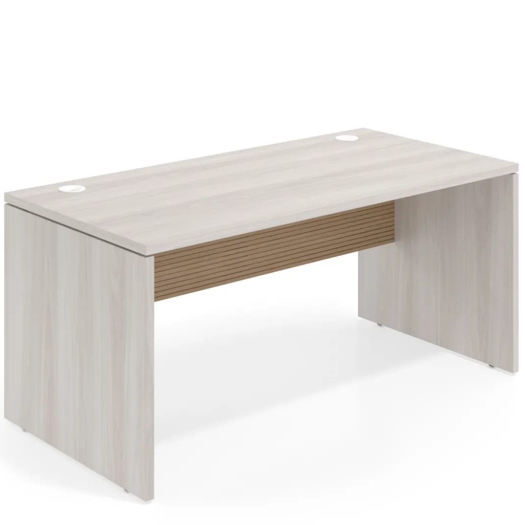 Mesa de Oficina Work Plus fondo 80 diseño rayado