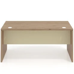 Mesa de Oficina Work Plus fondo 80 estructura naturale