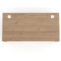 Mesa de Oficina Work Plus fondo 80 estructura naturale