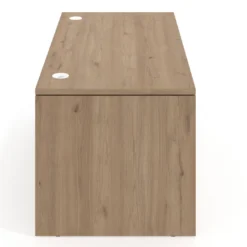 Mesa de Oficina Work Plus fondo 80 estructura naturale