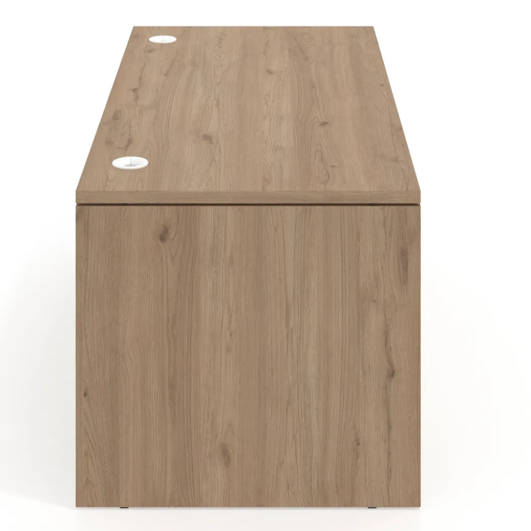 Mesa de Oficina Work Plus fondo 80 estructura naturale