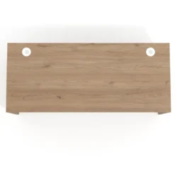 Mesa de Oficina Work Plus fondo 68 estructura naturale