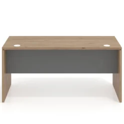 Mesa de Oficina Work Plus fondo 68 estructura naturale